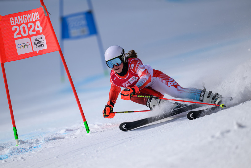 Justine Herzog avait pris part aux Jeux olympiques de la jeunesse. (Photo : Joël Marklund)