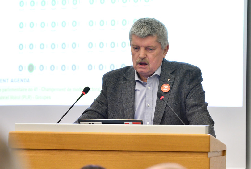 Le député CP-POP Rémy Meury a déposé une question écrite sur la collaboration entre le Service de l'enseignement et la CICAD. (Photo : Georges Henz).