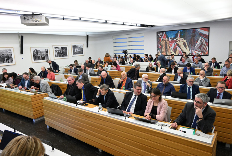 Le Parlement jurassien a manifesté son soutien aux agriculteurs via une résolution interpartis. (Photo : Georges Henz).