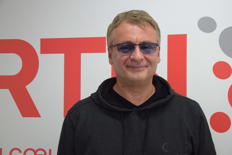 Calin Ionescu, maître d'enseignement à la Haute Ecole Arc.