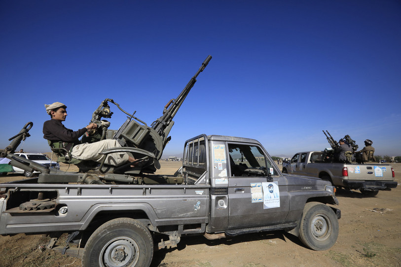Les Houthis perturbent le commerce international depuis la mi-novembre. (Photo : EPA/YAHYA ARHAB)