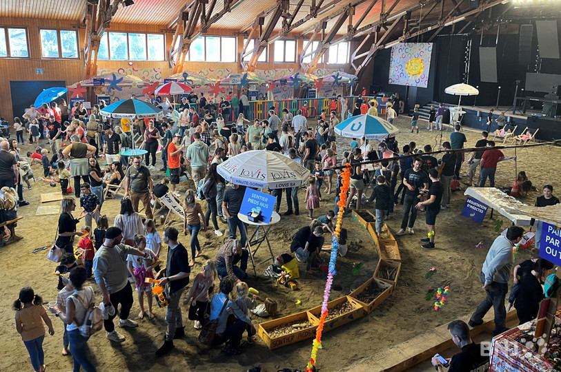 La plage aux enfants organisée dans le cadre du Tropicana Beach Contest aura aussi lieu cette année. (Photo d'archives.)