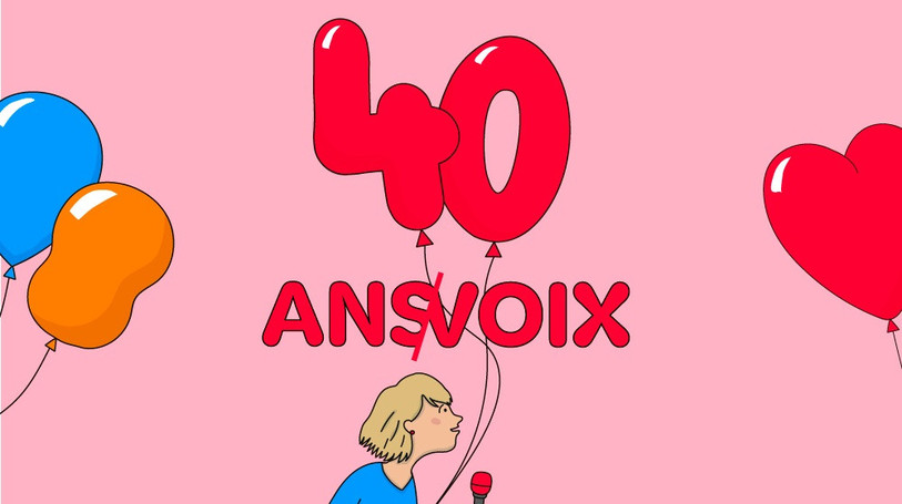 L'émission « 40 ans / 40 voix » sera diffusée dès le vendredi 2 février de 12h40 à 13h20.