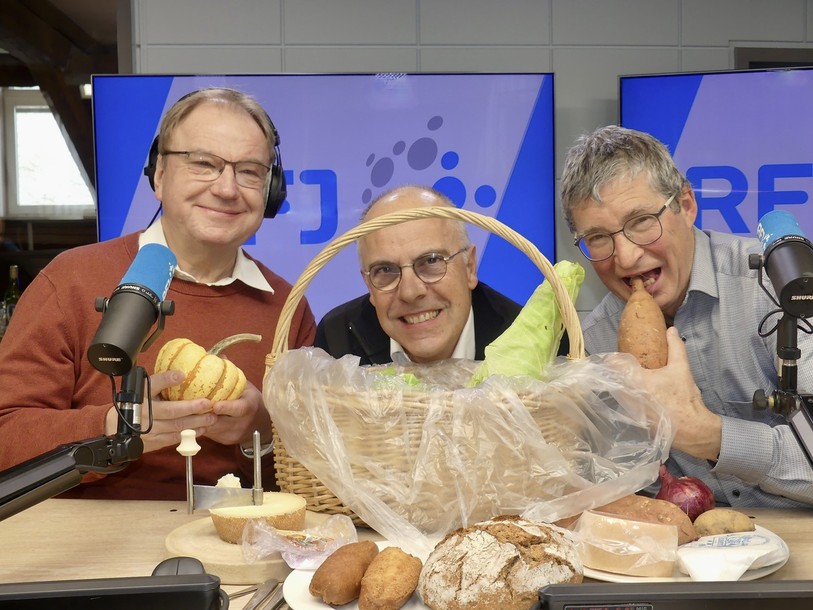 Jean-Marie Nusbaume, Olivier Boillat et Michel Choffat ont réalisé plus d’un millier de chroniques pour RFJ.