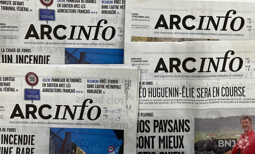 Les employés d'Arcinfo ont vivement réagi à la volonté du groupe ESH Médias de supprimer des postes de travail.
