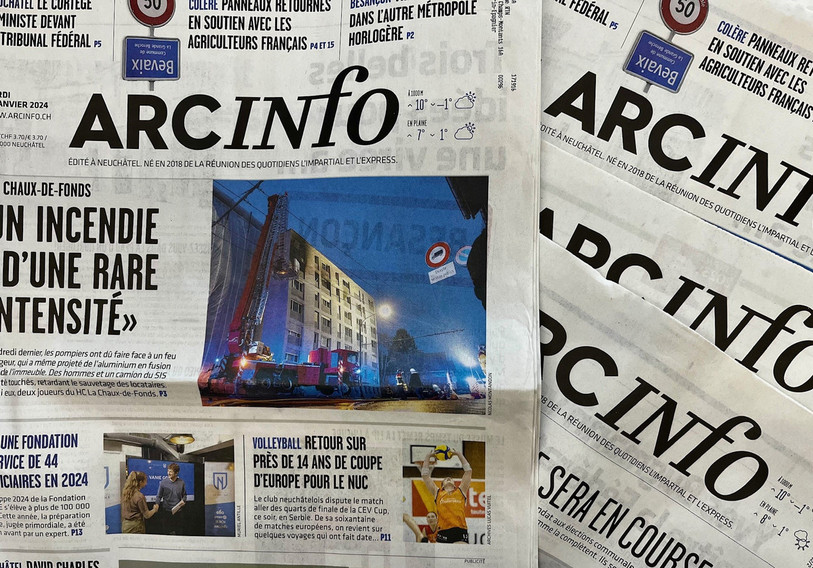ArcInfo a récemment licencié une partie de son personnel pour des raisons économiques.