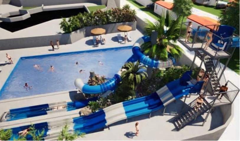 C’est un toboggan de ce style qui est prévu à Engollon (photo : Commune de Val-de-Ruz).