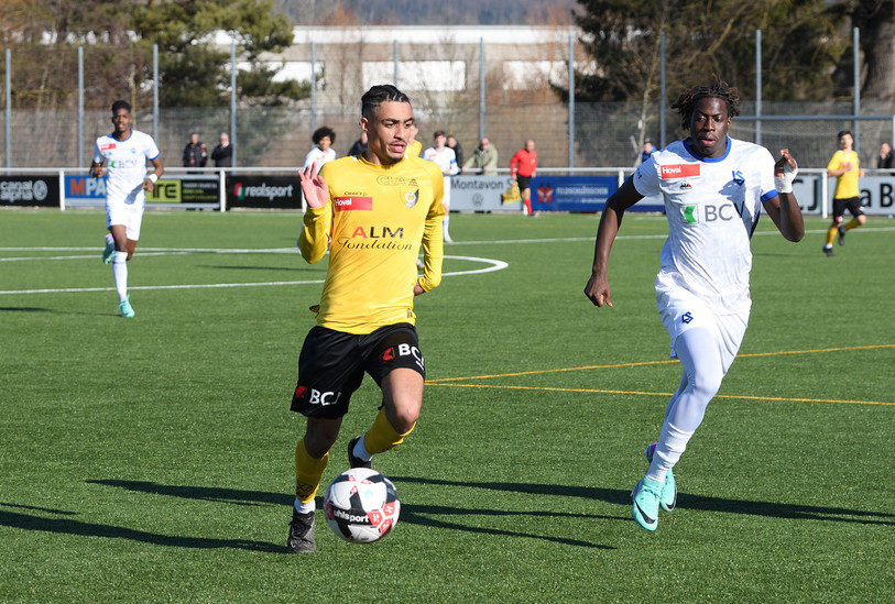 La nouvelle recrue des SR Delémont Maël Zogba. (Photo: Georges Henz)