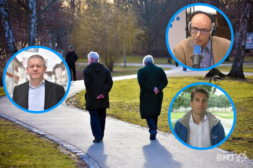 Pure Politique ouvre le débat ce mercredi au sujet des deux objets des votations fédérales du 3 mars prochain, avec Pierre-Alain Fridez (à gauche). Pierre-Alain Berret (en haut) et Nicolas Kocher.