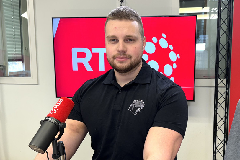 Antoine Feuvrier joue depuis cette saison avec l’équipe de football américain des Black Panthers de Thonon-les-Bains en France