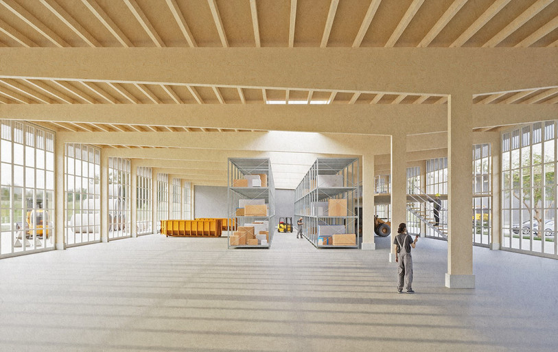 Le projet retenu se veut « économe et durable ». (Image : Julien Dubois Architectes SA)
