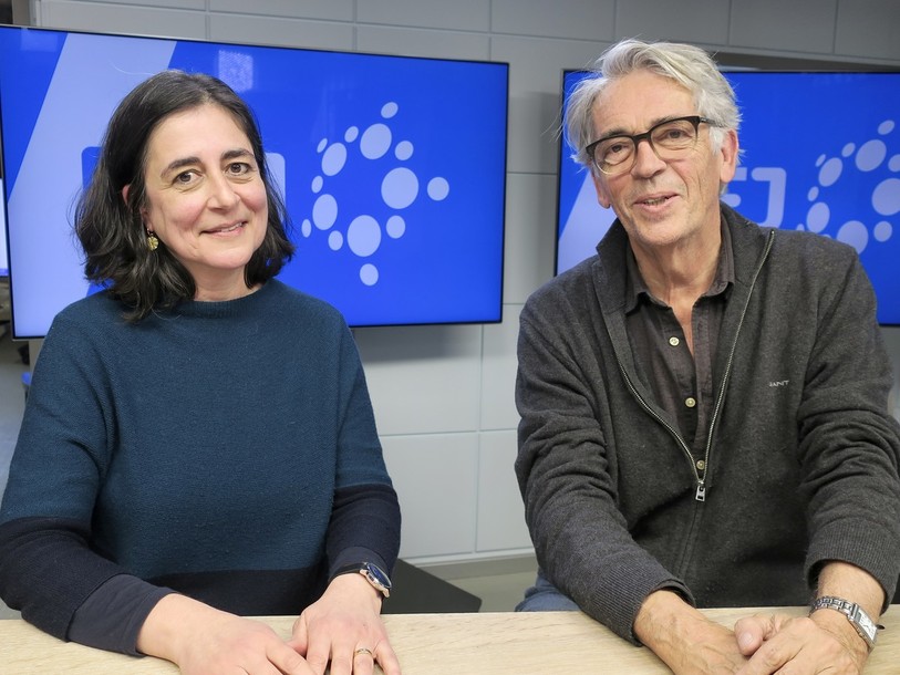 Dorine Kouyoumdjian et Pascal Rebetez.