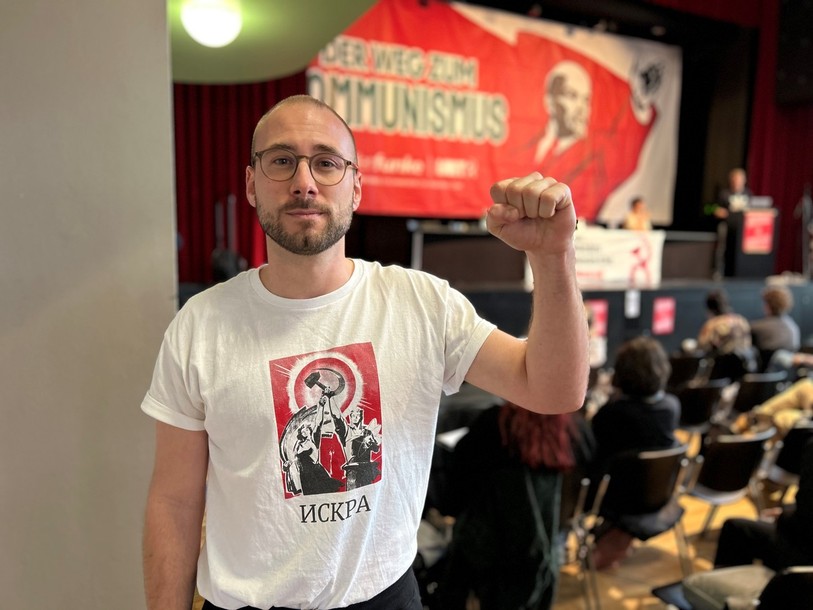 Kevin Wolf, l'un des premiers membres du Parti communiste révolutionnaire.