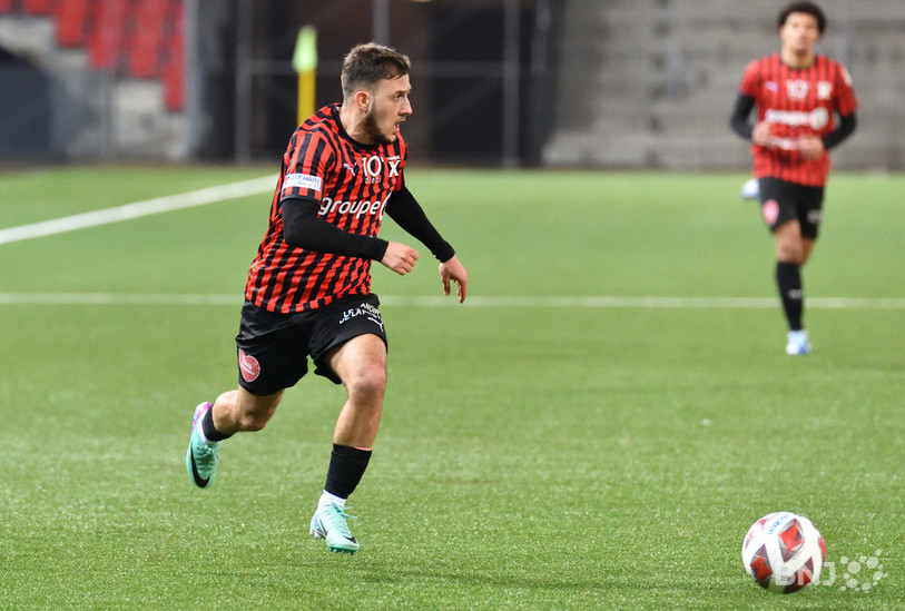Danilo del Toro a inscrit le 2-1 pour Xamax (Photo: Georges Henz).