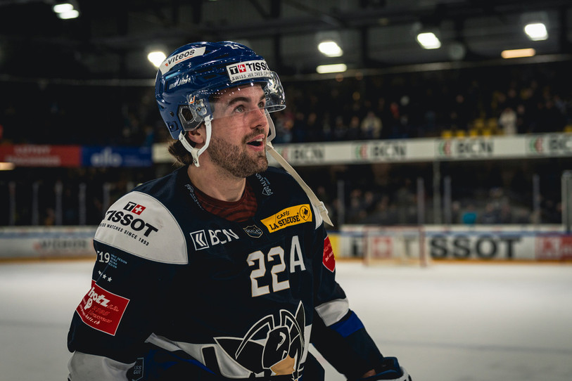 Julien Privet quitte le HC La Chaux-de-Fonds après cinq saison aux Mélèzes. (photo : Albin Tissier)