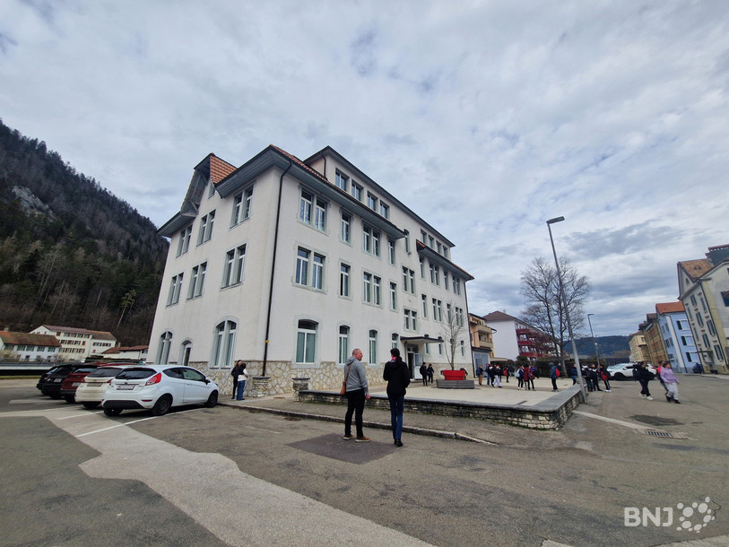Le collège B8 de Fleurier devrait accueillir les élèves de septième et de huitième années, à priori dès août 2025.