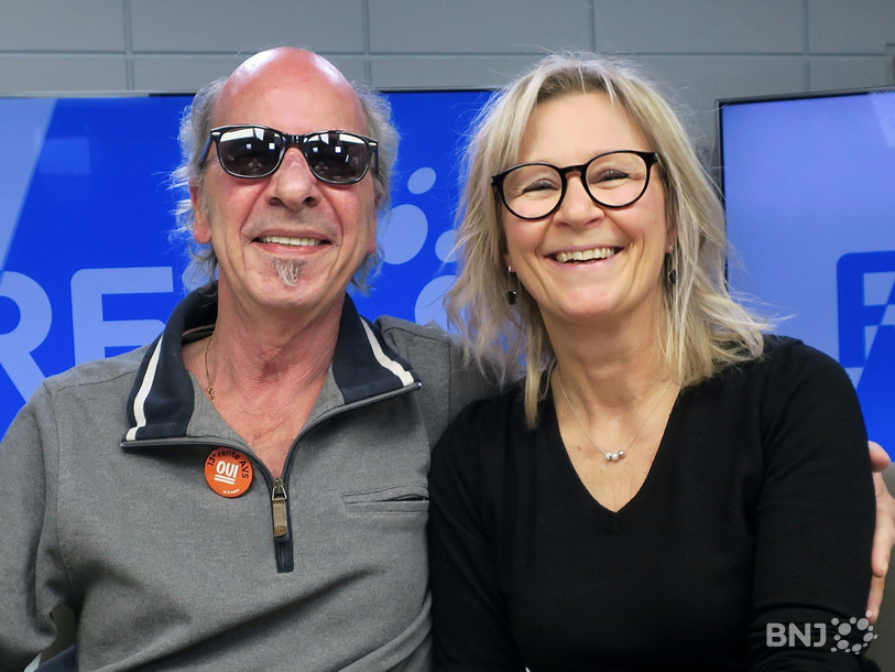 Georges Basas et Sandrine Beuchat.