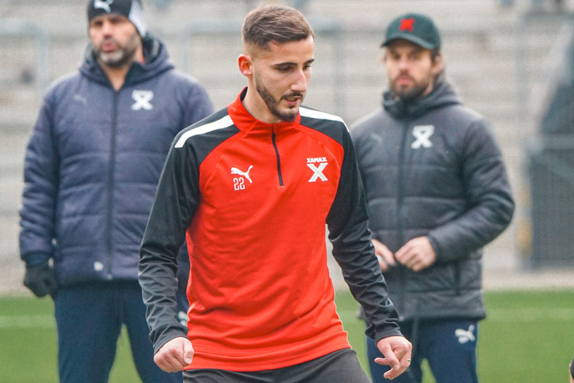 L’avant-centre Zachary Hadji est prêté à Xamax jusqu’au terme de la saison en cours. (Photo : Neuchâtel Xamax)