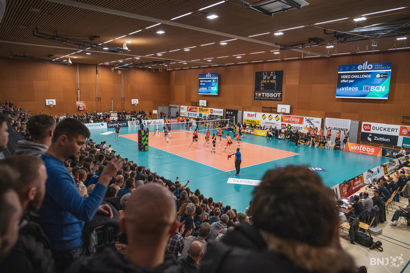 La salle de la Riveraine sera encore plus remplie ce mardi. (photo : Albin Tissier)