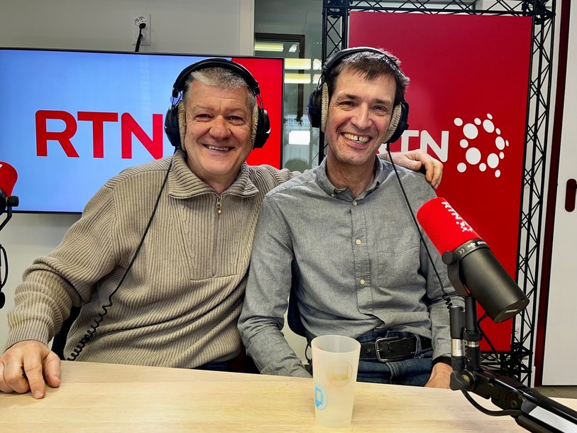 Pierre Thévenaz et Marcel Neuenschwander.
