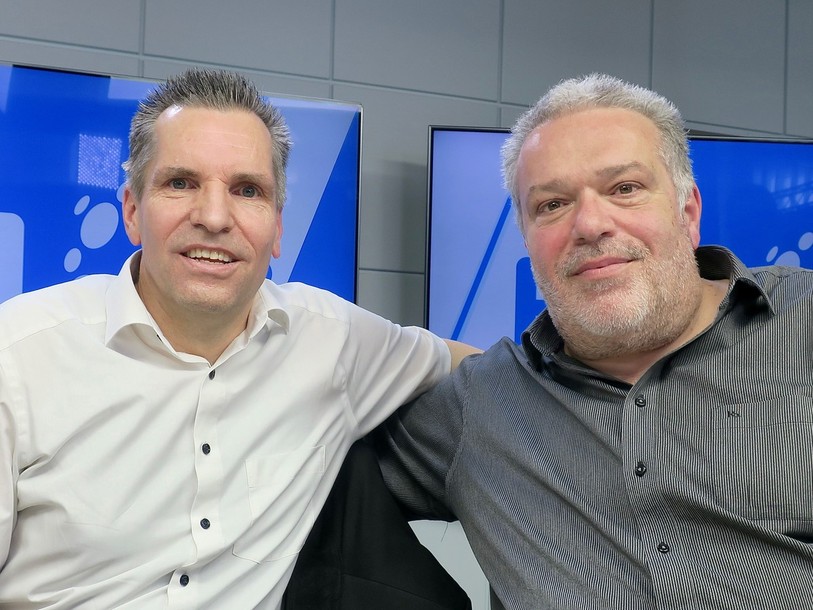 Claude Willemin et Yves Châtelain.