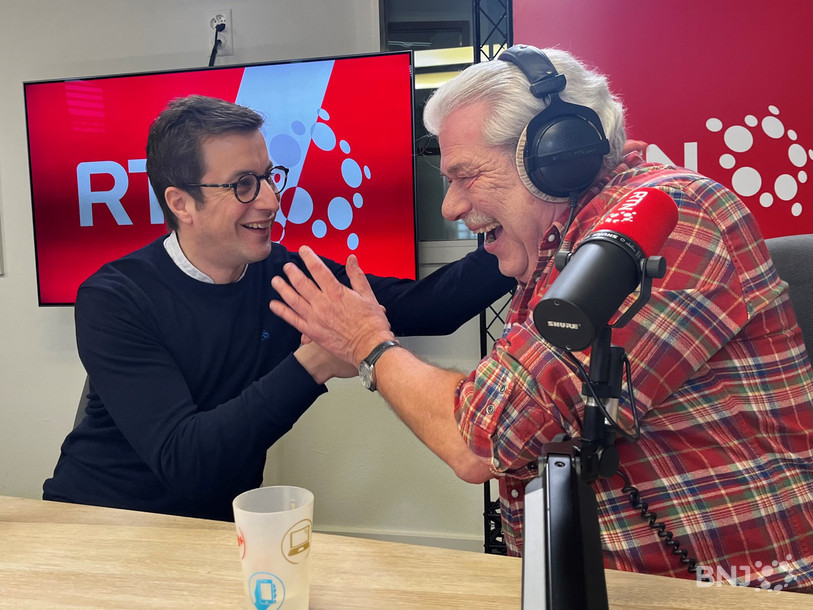 Retrouvailles, ce jeudi, entre Fabio Payot et Gabriel de Weck.
