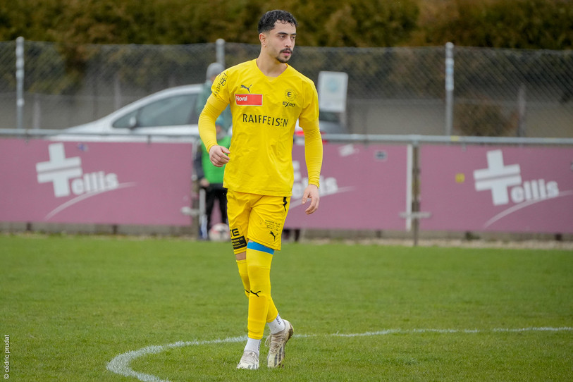 L'ouverture du score de Yassine Bouazzi n'a pas été suffisante pour le FC Bassecourt. (Photo : Cédric Prudat)