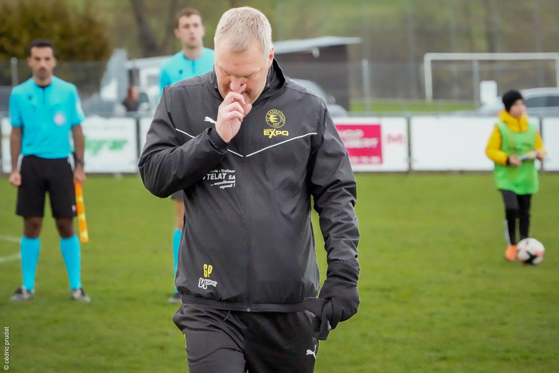 Le FC Bassecourt de Gaëtan Pierre a concédé la défaite contre Wohlen. (Photo : archives/Cédric Prudat)
