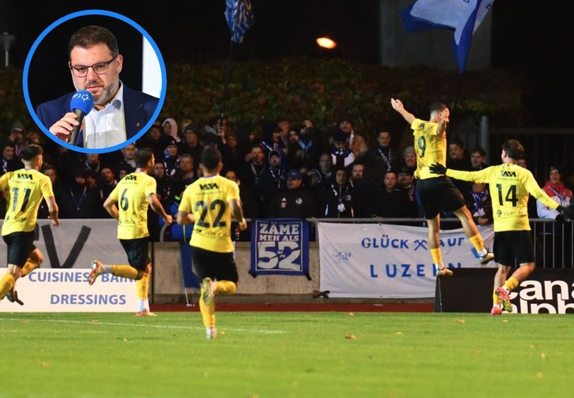 Le maire de Delémont Damien Chappuis soutiendra les SR Delémont, malgré ses attaches au Servette FC. (Photo : archives / Georges Henz).
