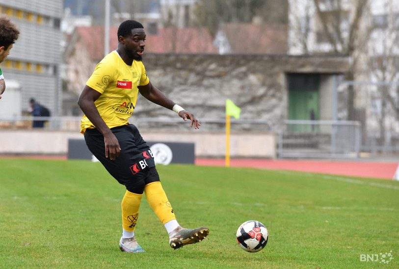 Daoud Touré ne portera plus le maillot des SR Delémont cette saison. (Photo : archives Georges Henz)