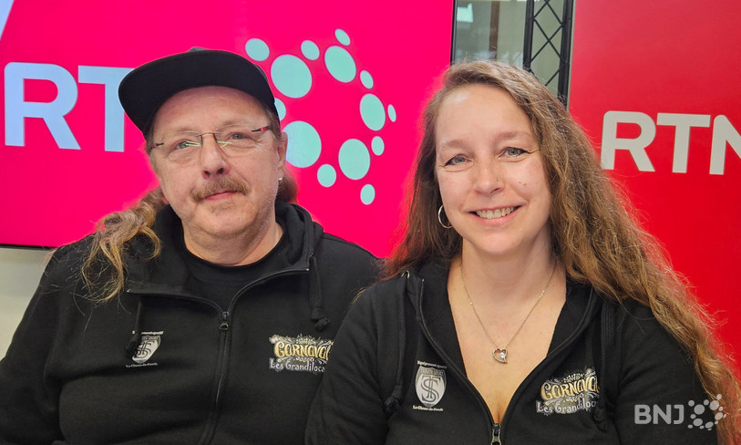 Dominique et Anita Vogelbacher, président et secrétaire de l’association du carnaval du Locle.
