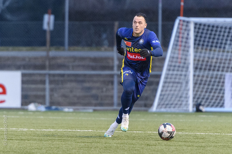 Jimmy Frossard a ouvert le score pour les Chaux-de-Fonniers (Photo d'archive: Bertrand Pfaff).