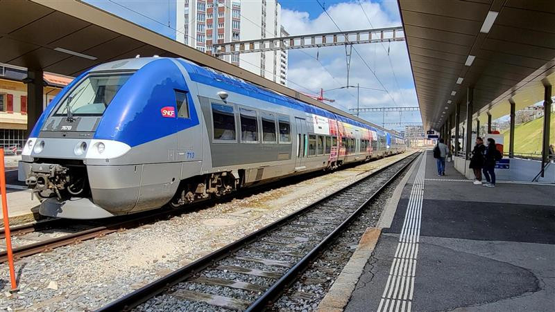 La ligne des Horlogers est à l'arrêt pour huit mois. (Photo : CFF)
