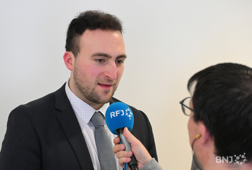 Valentin Zuber a exprimé sa satisfaction après les votes du Parlement jurassien et du Grand Conseil bernois sur le Concordat qui régit le transfert de Moutier dans le Jura (photo: Georges Henz).