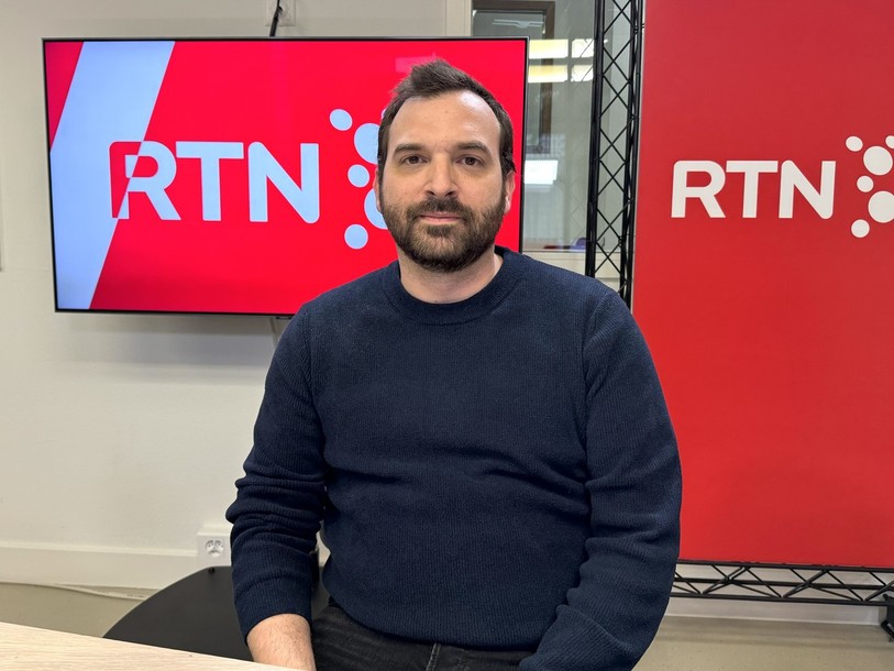 Raúl Pagès, vainqueur du Prix Louis Vuitton Watch dans La Matinale.