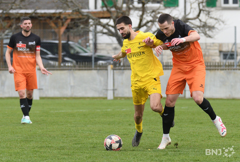 David Neto Dias a ouvert le score pour le FC Bassecourt (photo : Georges Henz)