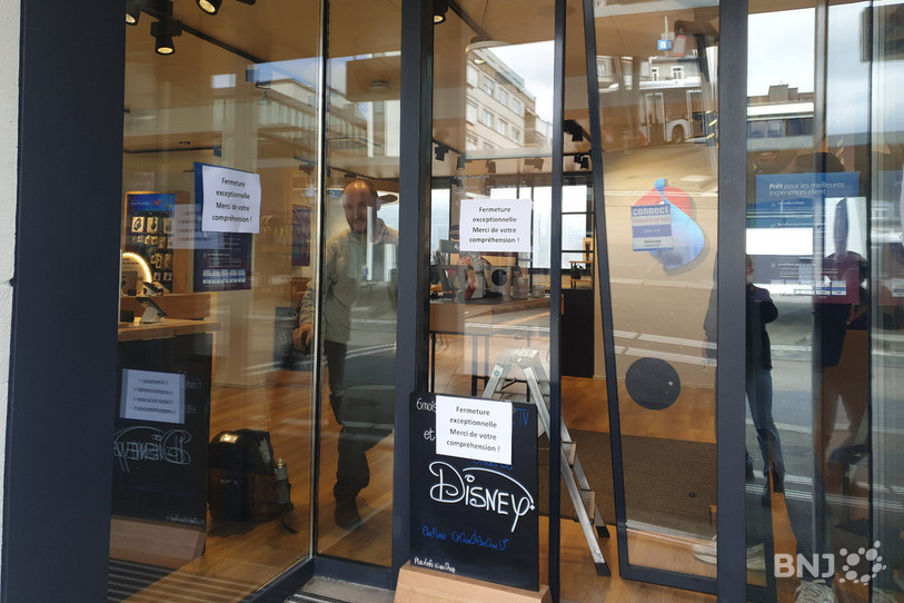 Le Swisscom Shop de la gare de Delémont a été cambriolé dans la nuit de dimanche à lundi.