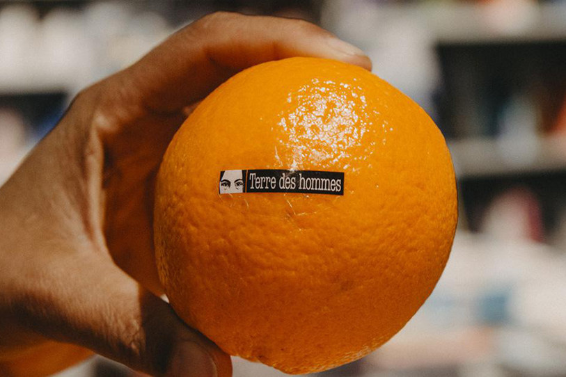 Terre des hommes a récolté 39'000 francs ce week-end dans le canton de Neuchâtel avec sa vente d'oranges annuelle. (Photo : Terre des hommes)