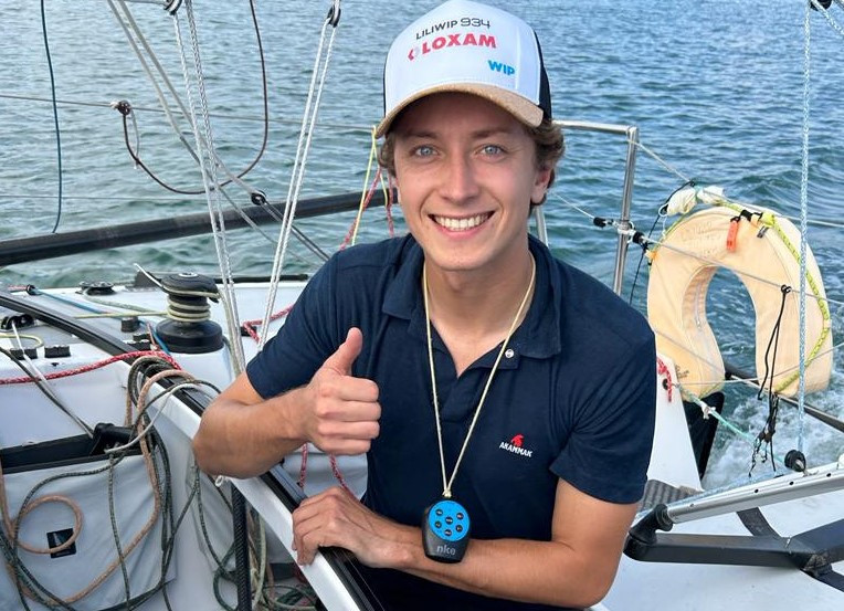 Mathis Bourgnon, le fils du navigateur chaux-de-fonnier Yvan Bourgnon, a grandi en Normandie.