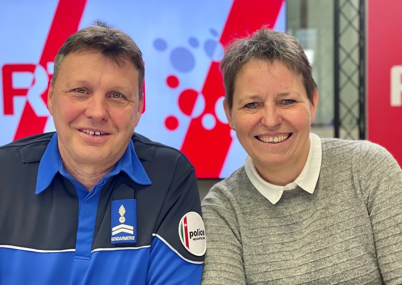 Nathalie Kocherhans et Daniel Favre ce mercredi dans l'émission du jubilé « 40 ans / 40 voix ».
