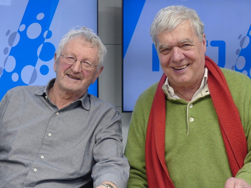 Jean Moritz et Jean-Claude Rennwald.