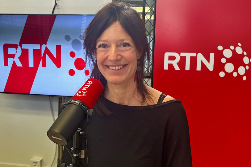 Valérie Kernen, ce jeudi, à RTN.