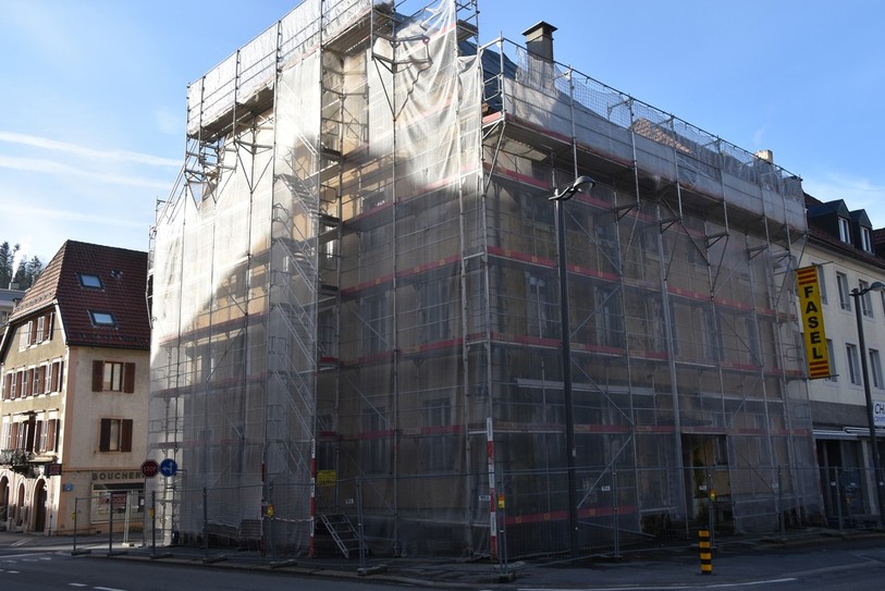 Le Conseil communal du Locle a racheté le bâtiment qui abritait le bar « Le Pharaon » pour le rénover. (Photo : Ville du Locle)
