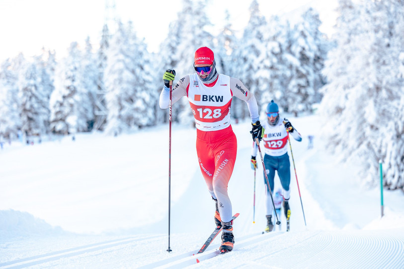 Ilan Pittier a pu montrer tout son potentiel cette saison en Coupe du monde. (photo : Loris Kaufmann)