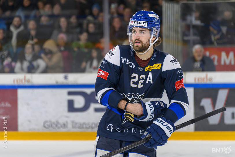 L’ex-attaquant du HCC, Julien Privet, sera de retour aux Mélèzes sous les couleurs du HC Sierre. (Photo archives : Bertrand Pfaff)