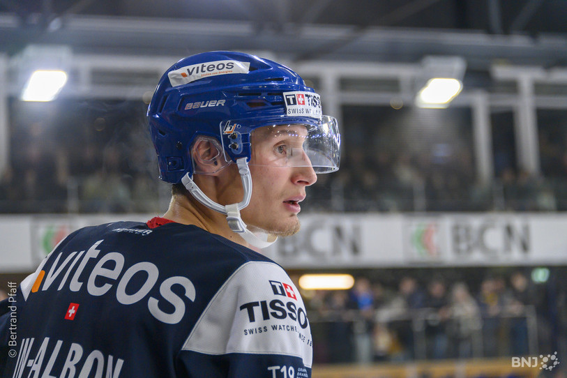 Loïc In-Albon ne jouera plus contre Coire en quart de finale des play-off de Swiss League.