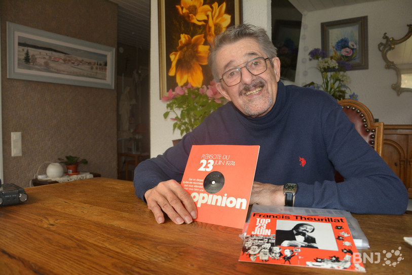 Francis Theurillat a été une des voix qui a annoncé la future création du canton du Jura le 23 juin 1974.