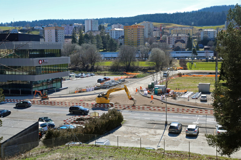 L'OFROU et le Canton de Neuchâtel ont fait le point sur les chantiers routiers dans les Montagnes neuchâteloises. (Photo: Ofrou).