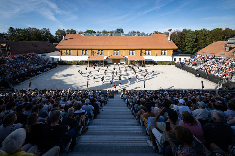 Pour la deuxième année consécutive, Avenches Tattoo se déroulera au Haras national suisse (Photo : Rawkingphoto).