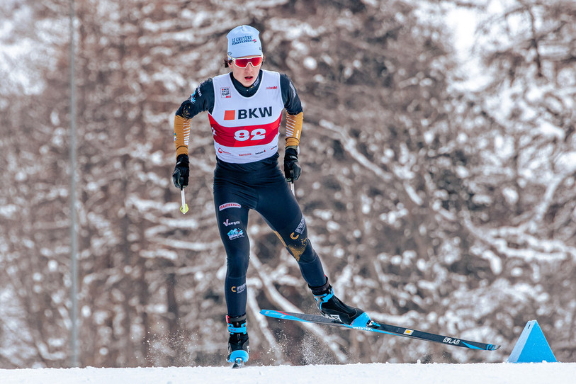 Antoine Béguin a signé une belle 7e place dans le sprint. (Photo Manuel Lusti)